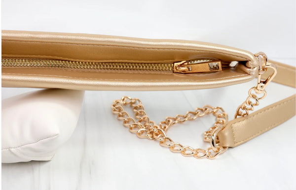 Caroline Hill Madi Clear Bag Bundle in Nude