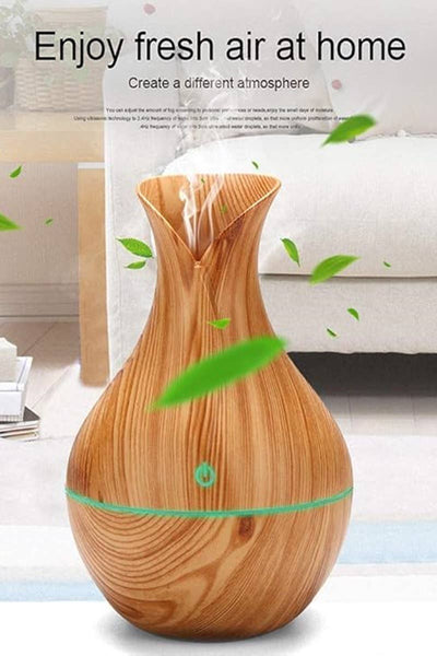 ,,,,_....Tik Tok Humidifier Aroma Diffuser: LIGHT WOOD-171824 / OS