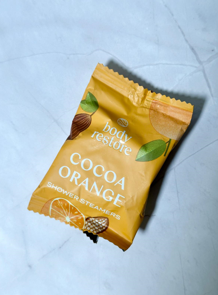 BODY RESTORE Shower Steamer Single Use Bath Bomb Self Care: LAVENDER