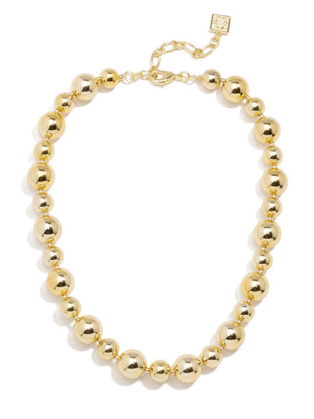 Mixed Bead Collar Necklace
: GLD