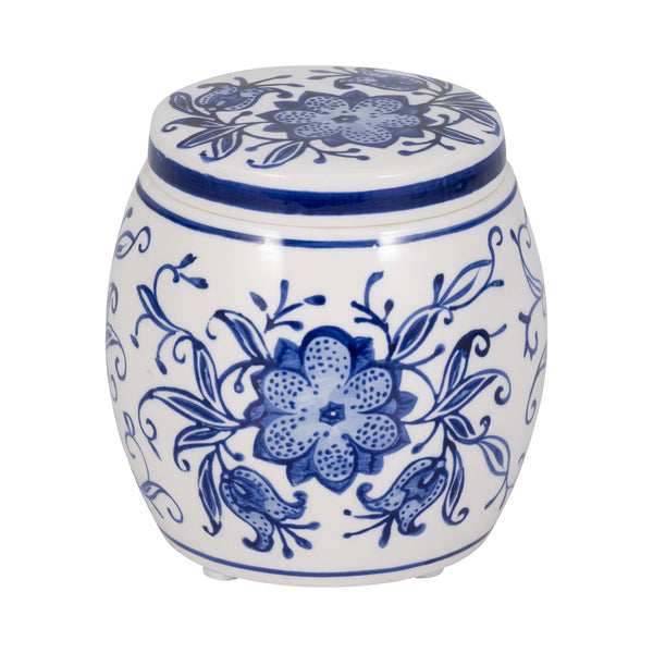 Scented Candle - Lavender Verbena Wax Chinoiserie Lid,8 Oz.