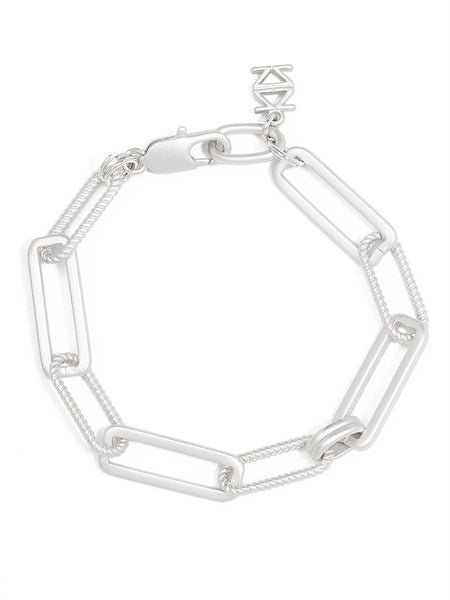 Classic & Rope Links Bracelet: Gold