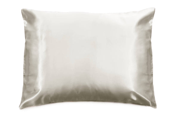 Pink Opalescent Gift Box with Bow - QN/STD Satin Pillowcase : Lilac