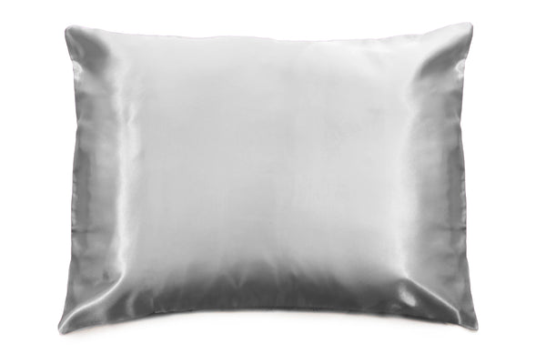 Pink Opalescent Gift Box with Bow - QN/STD Satin Pillowcase : Lilac