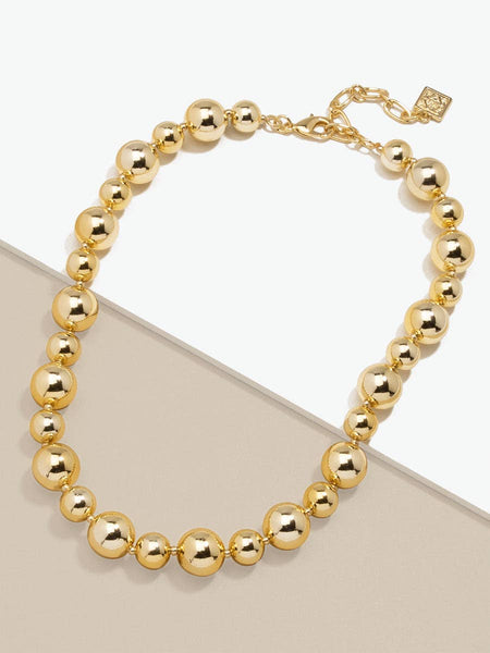 Mixed Bead Collar Necklace
: GLD