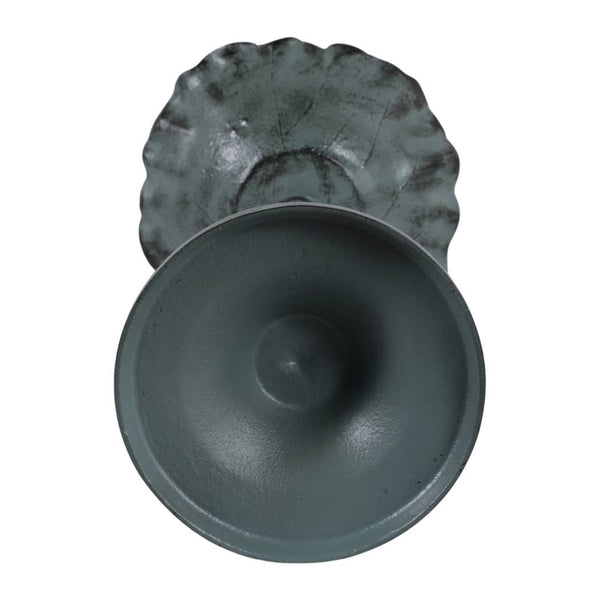 27x13" Bird On Flower Bird Bath Patina Finish, Mul