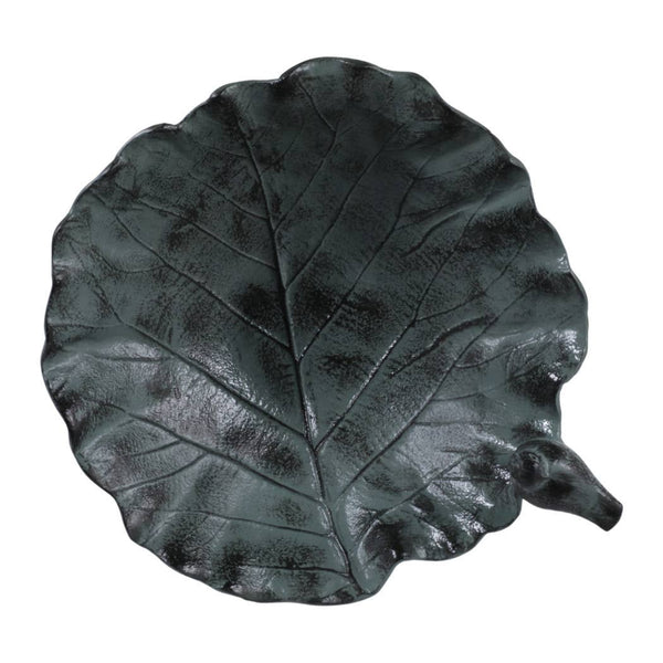 27x13" Bird On Flower Bird Bath Patina Finish, Mul
