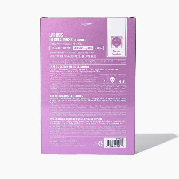 LAPCOS Ceramide Derma Sheet Mask 5-pack