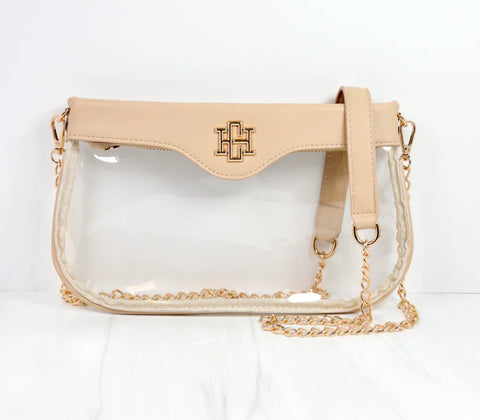Caroline Hill Madi Clear Crossbody