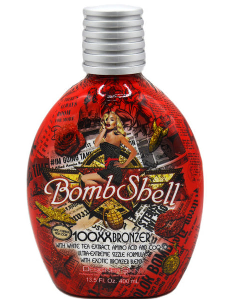 Designer Skin Bombshell Ultra-Extreme Sizzle Formula with Exotic Bronzer Blend Tanning Lotion
Size: 13.5 fl oz