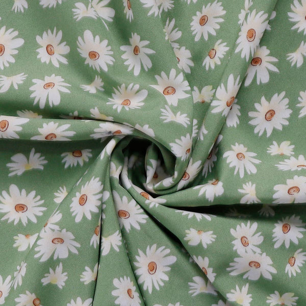 Little Daisy camisole print dress_CWDMD1510: Green / (L) 1