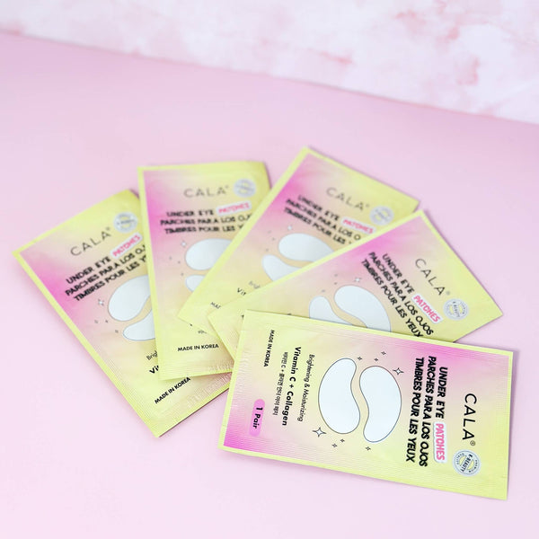 SINGLES Under Eye Patches Collagen Vitamin C : Hydrating (Hyaluronic Acid)