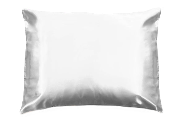 Pink Opalescent Gift Box with Bow - QN/STD Satin Pillowcase : Lilac