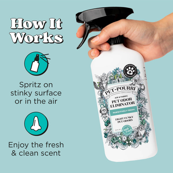 Pet Pourri Pawsitively Fresh Air+Fabric Odor Refresher 16oz