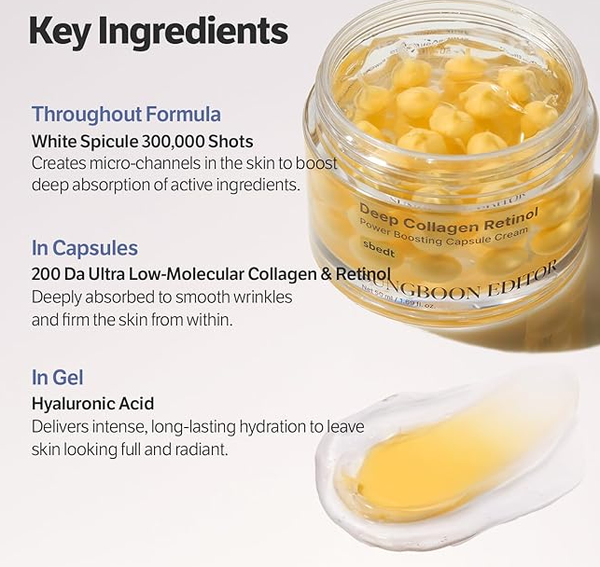 SUNGBOON EDITOR Deep Collagen Retinol Capsule Cream 50ml