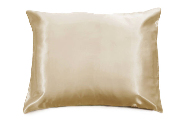 Pink Opalescent Gift Box with Bow - QN/STD Satin Pillowcase : Lilac