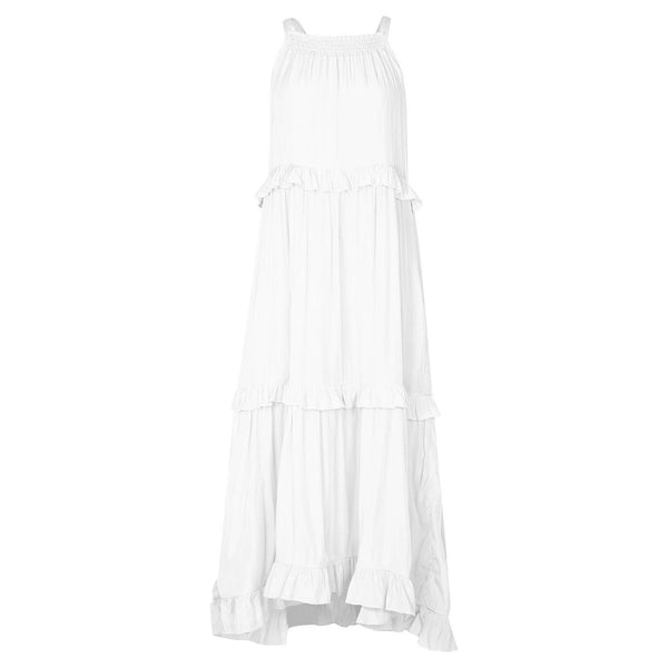 Temperament long floor skirt Cake skirt dress: APRICOT / (M) 1