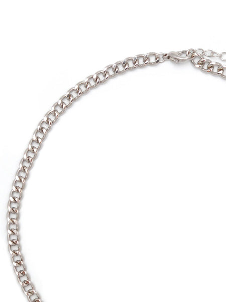 Zenzii Style Squared Pearl Collar Necklace: Gold Pearl