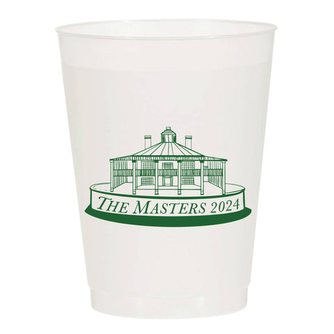 Augusta National Golf 2024 Frosted Cups- Masters: Pack of 6