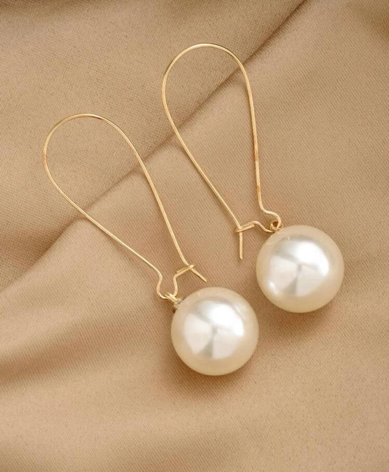 Pearl Elegant Dangle Earrings