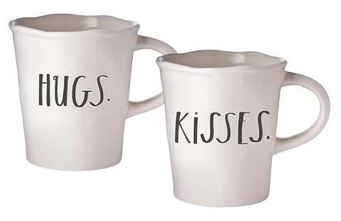 Rae Dunn | Hugs + Kisses Cafe Mugs