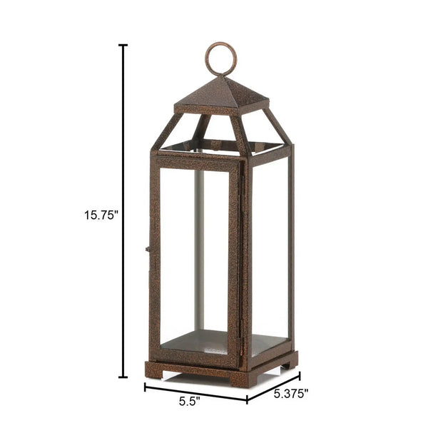 Medium Copper Lantern