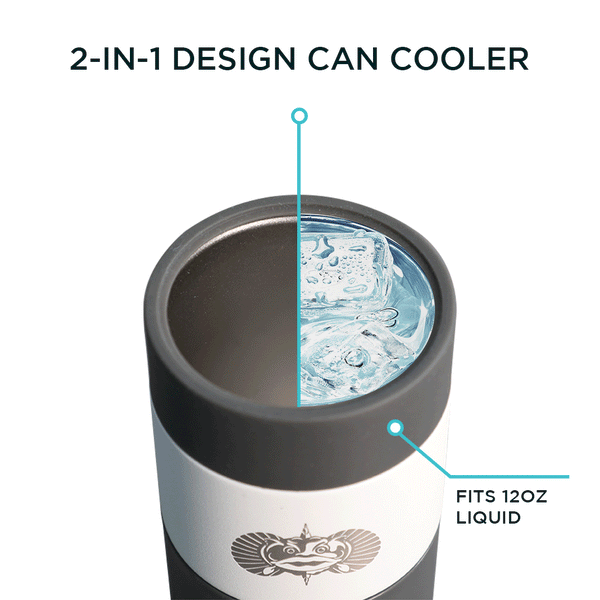 NON-TIPPING CAN COOLER